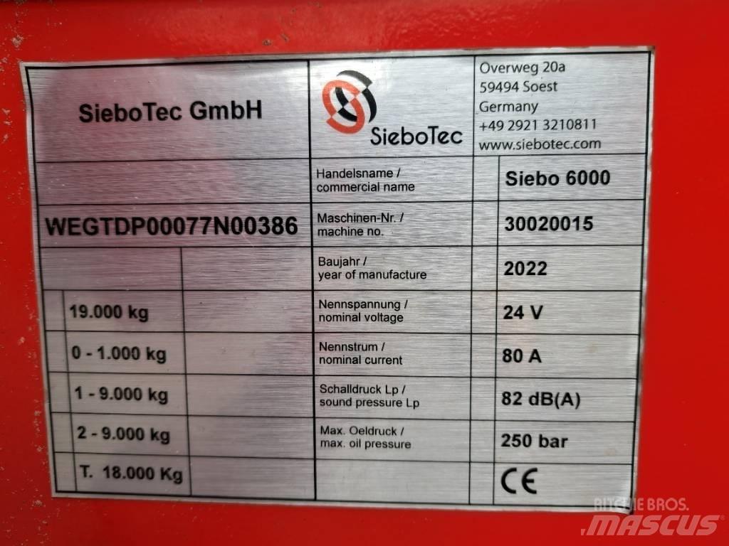 Siebotec Siebo 6000 矿石筛