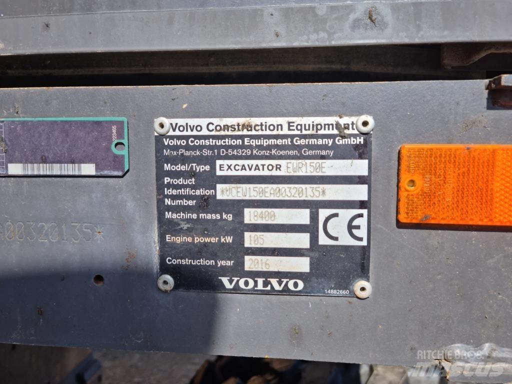 Volvo EWR 150 E 轮式挖掘机