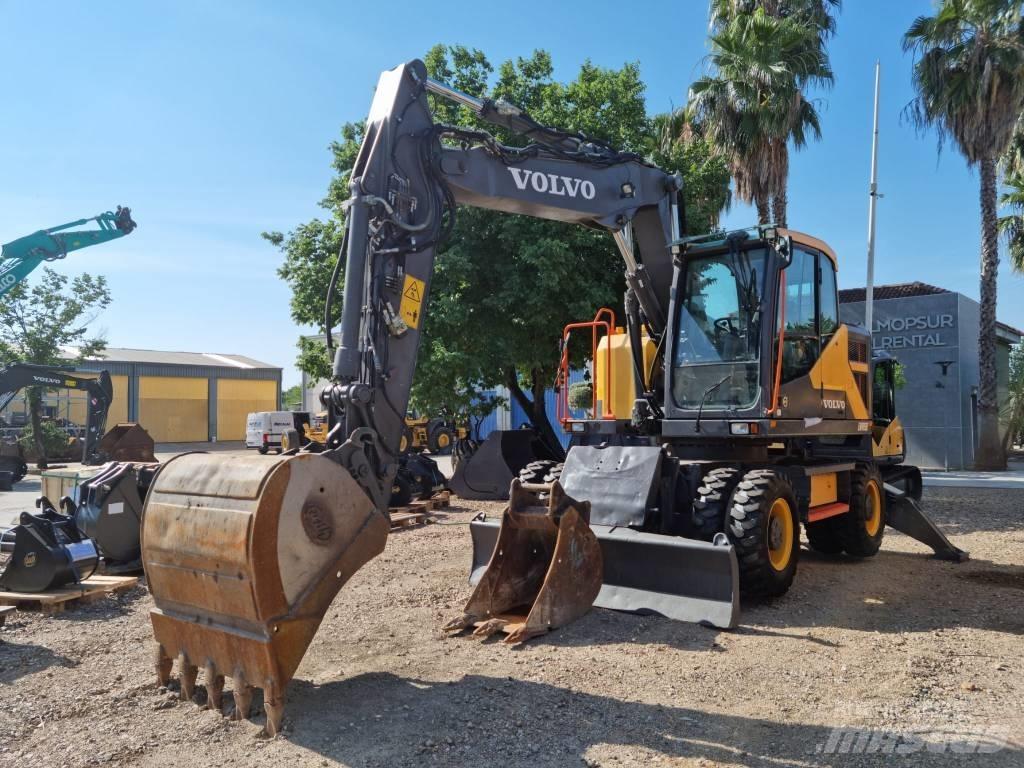 Volvo EWR 150 E 轮式挖掘机