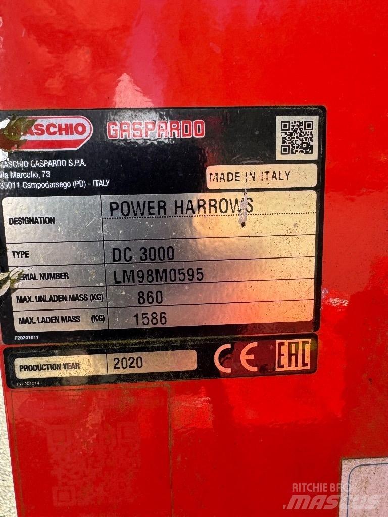 Maschio DC 3000 动力旋转耙