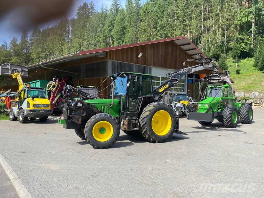 John Deere 6400 林业拖拉机