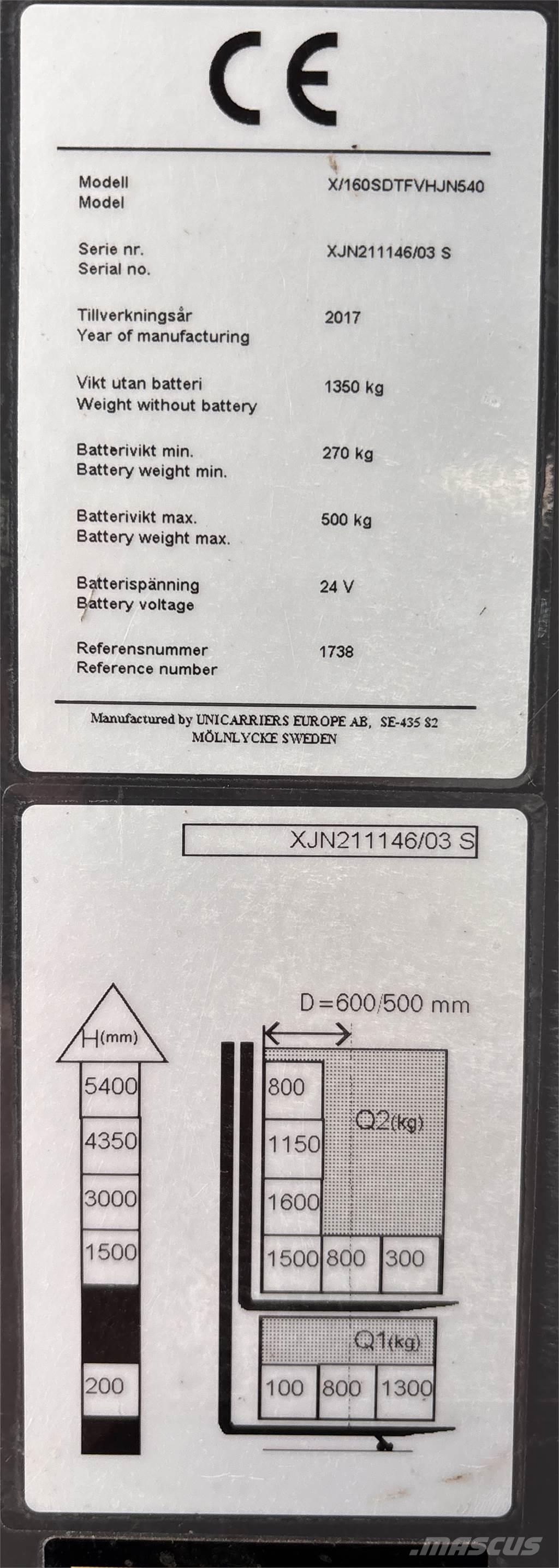 Atlet X160 手推堆垛车