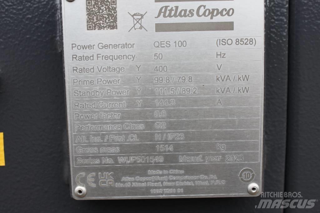Atlas Copco QES 100 柴油发电机