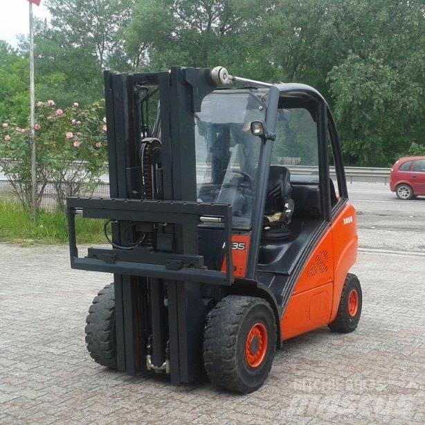 Linde H35T 天然气叉车