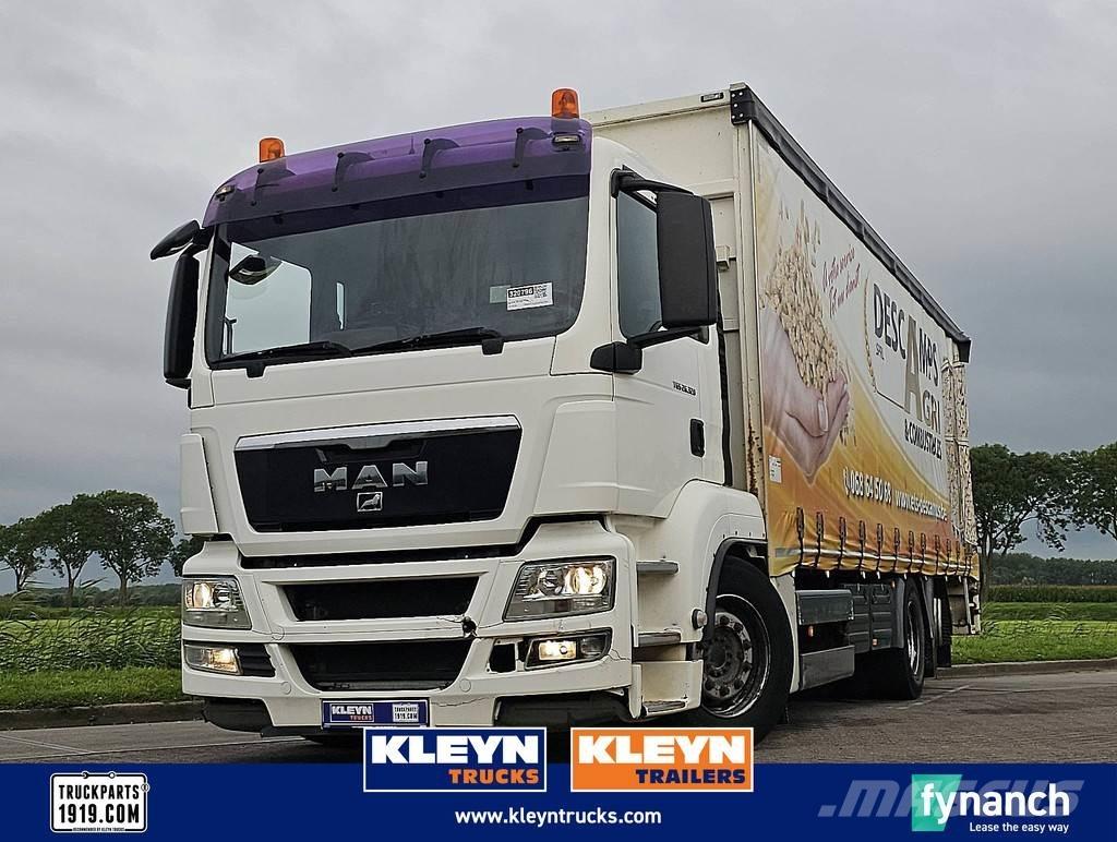 MAN 26.320 TGS 篷布货车