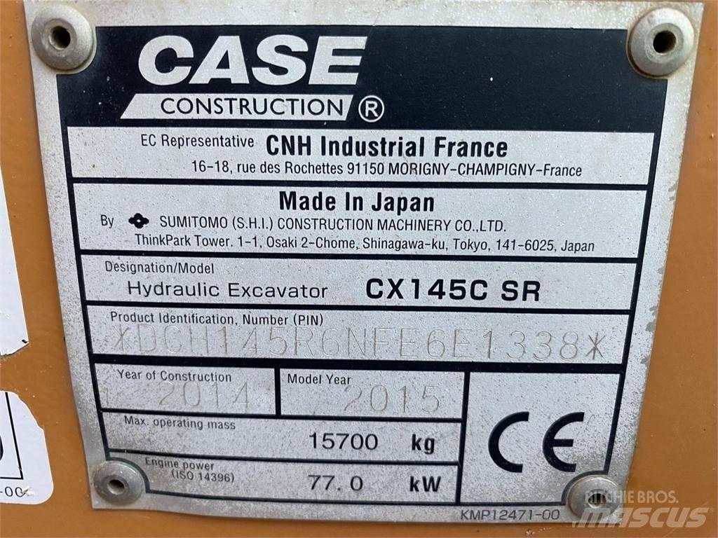 CASE CX145C 履带挖掘机