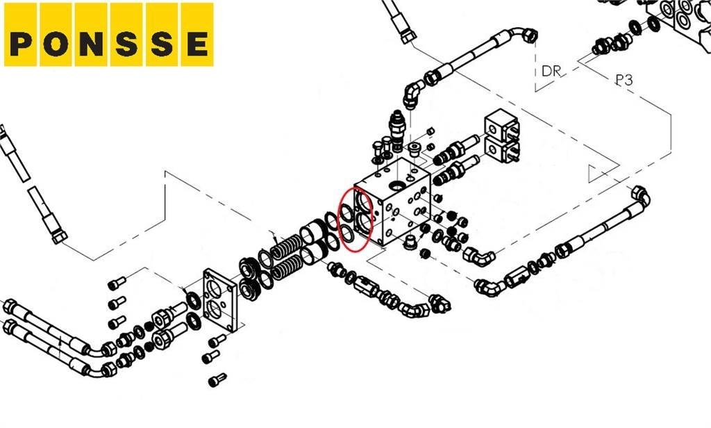Ponsse 0013854 液压