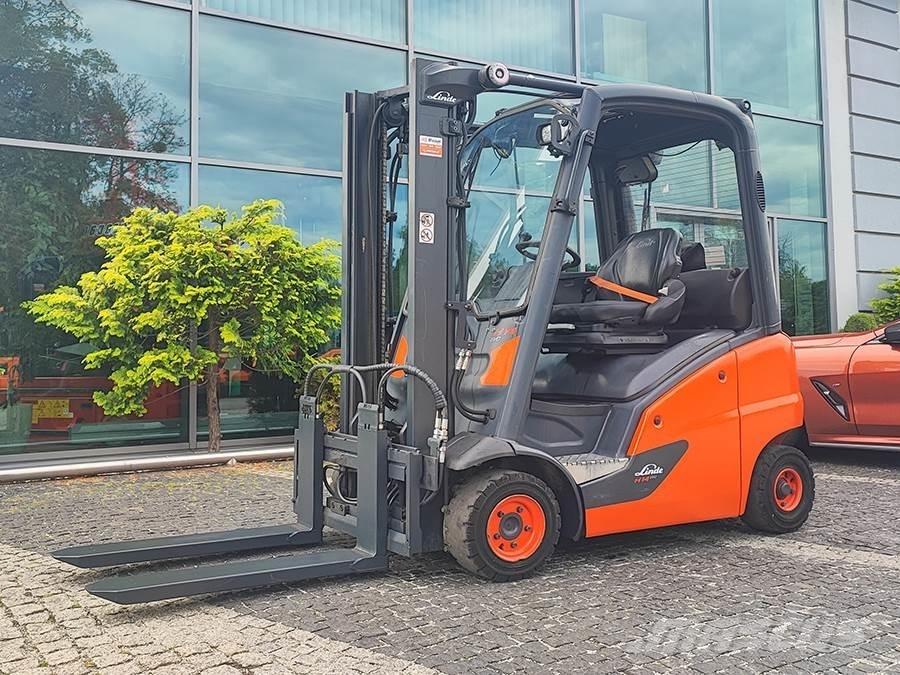 Linde H14T-01 天然气叉车