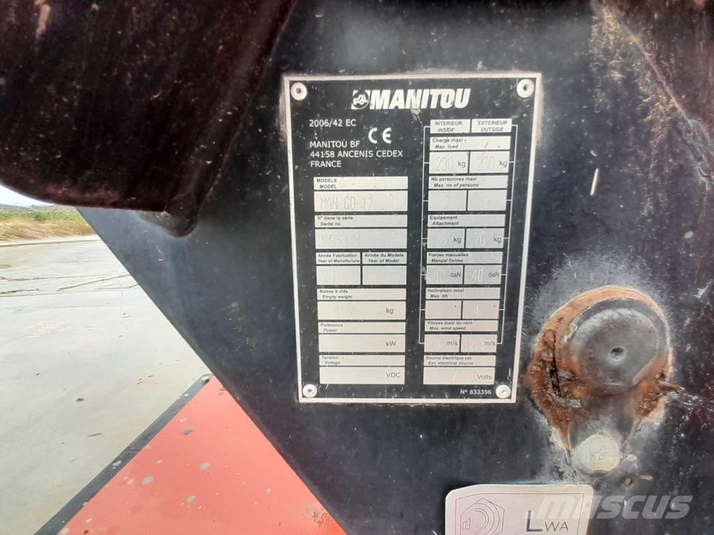 Manitou ManGo 12 曲臂高空工作平台