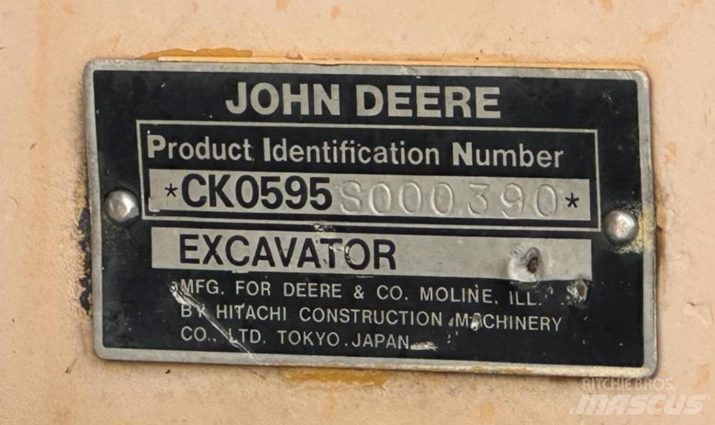 John Deere 595 轮式挖掘机