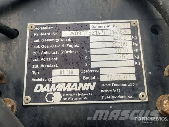 Dammann DT 5000 自走式喷雾机