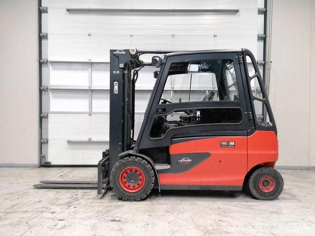 Linde E50HL-01 电动叉车