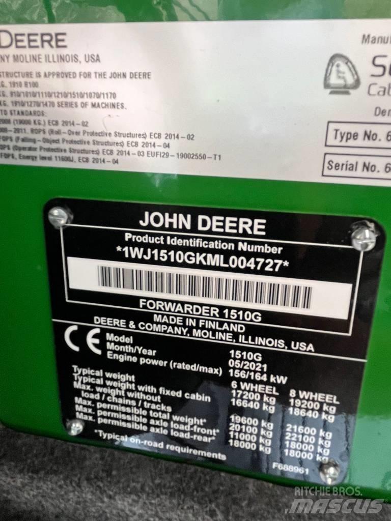 John Deere 1510 G 集运机