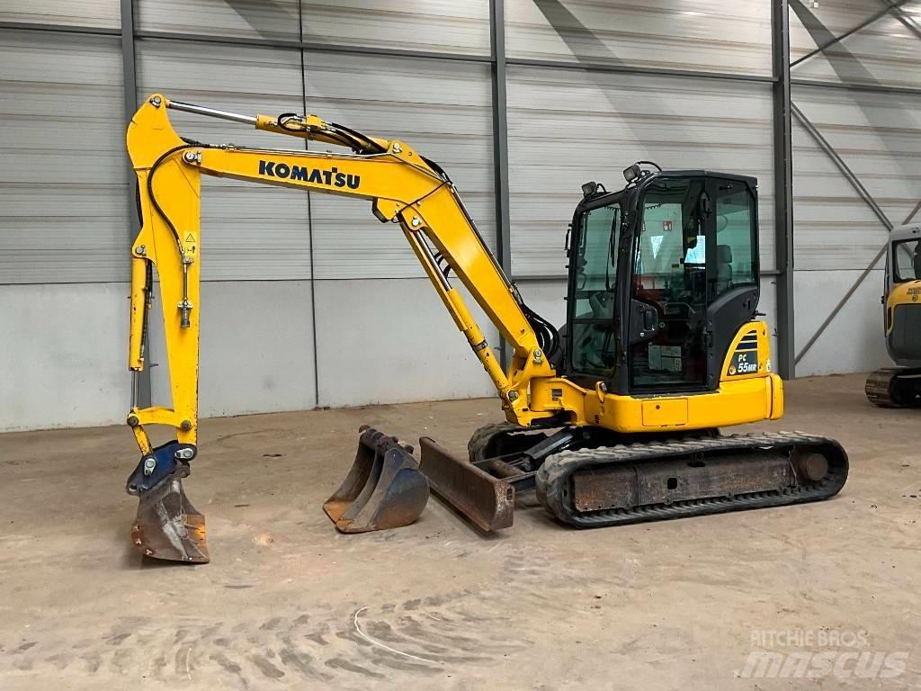 Komatsu PC 55 MR 小型挖掘机