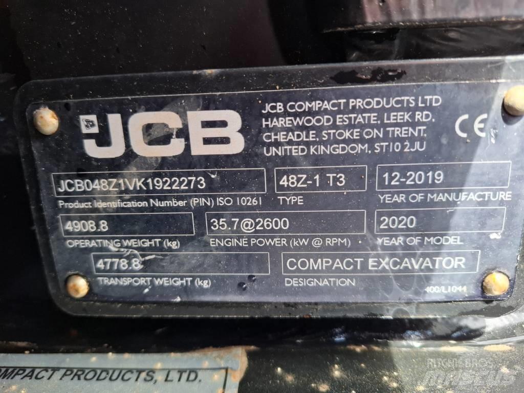 JCB 48 Z-1 小型挖掘机