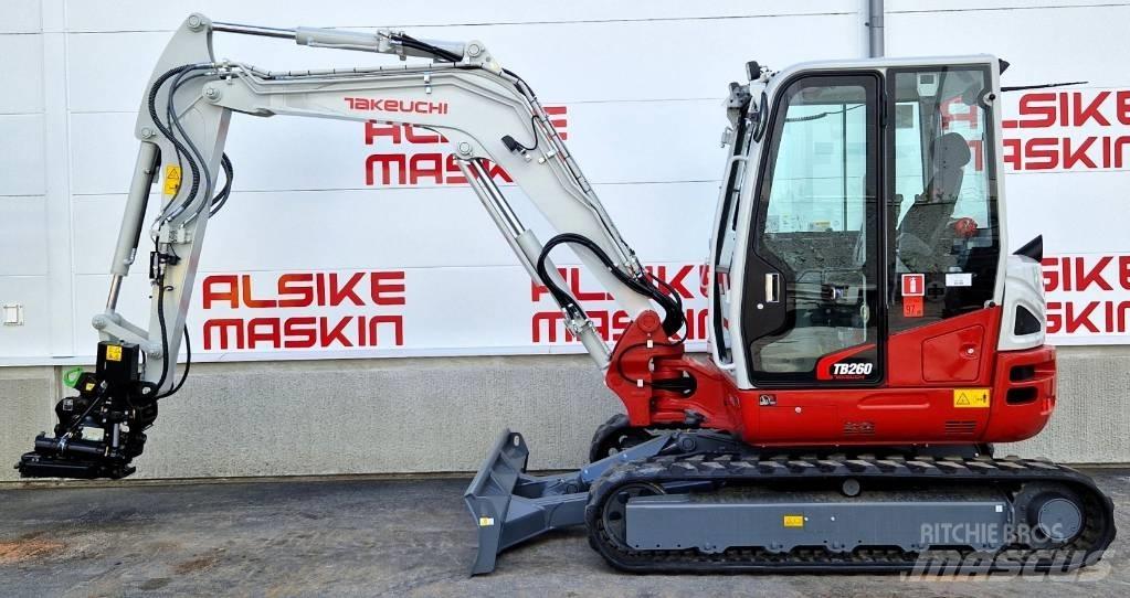 Takeuchi TB 260 小型挖掘机