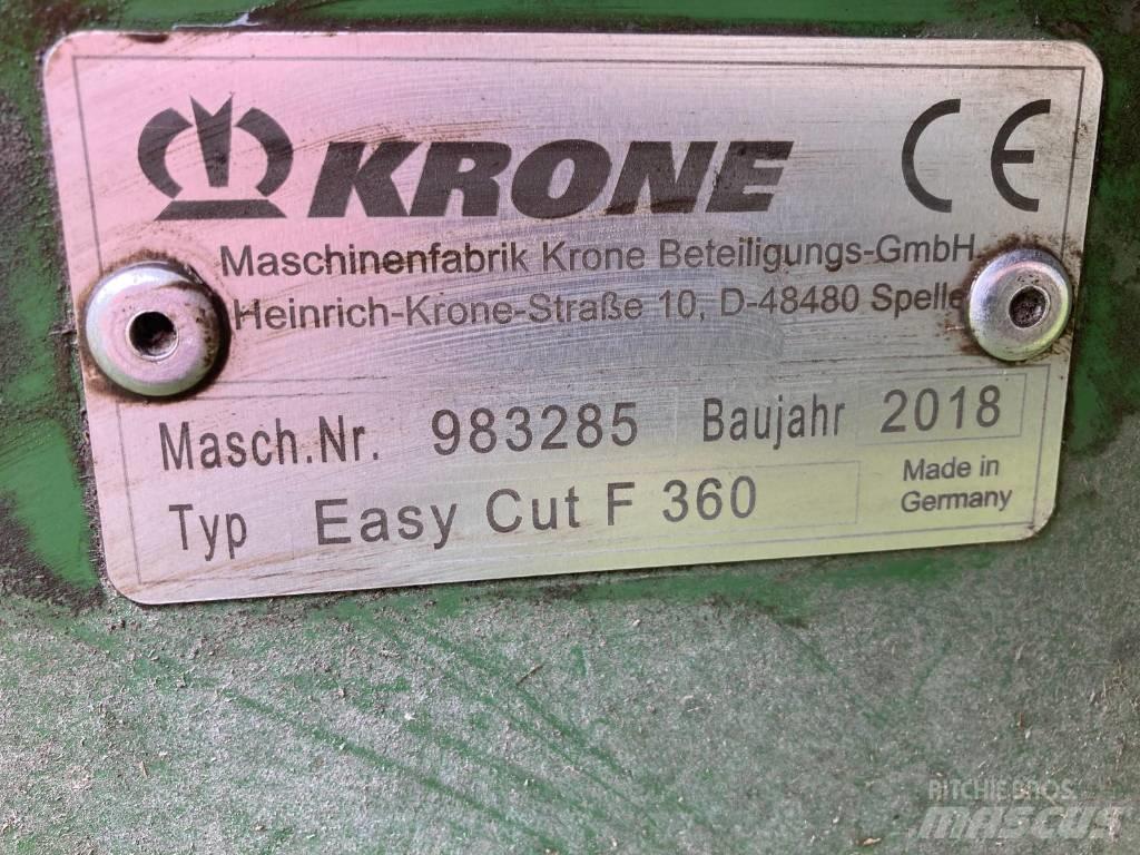 Krone Easy Cut F 360 割草机