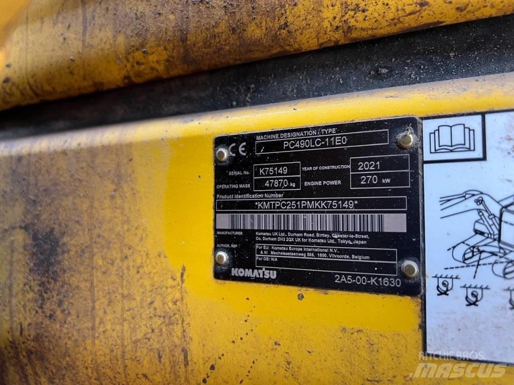 Komatsu PC490LC-11EO 履带挖掘机