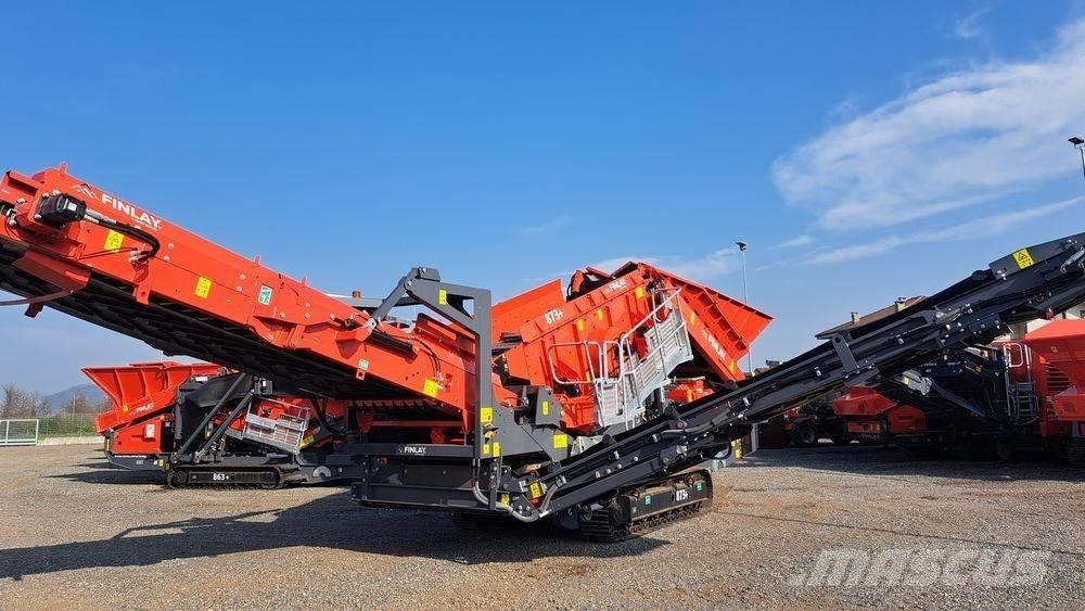 Terex Finlay 873+ 移动式筛分机
