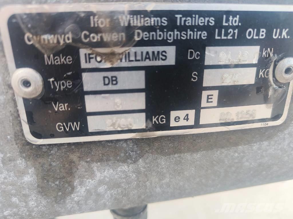 Ifor Williams GX 84 其他拖车