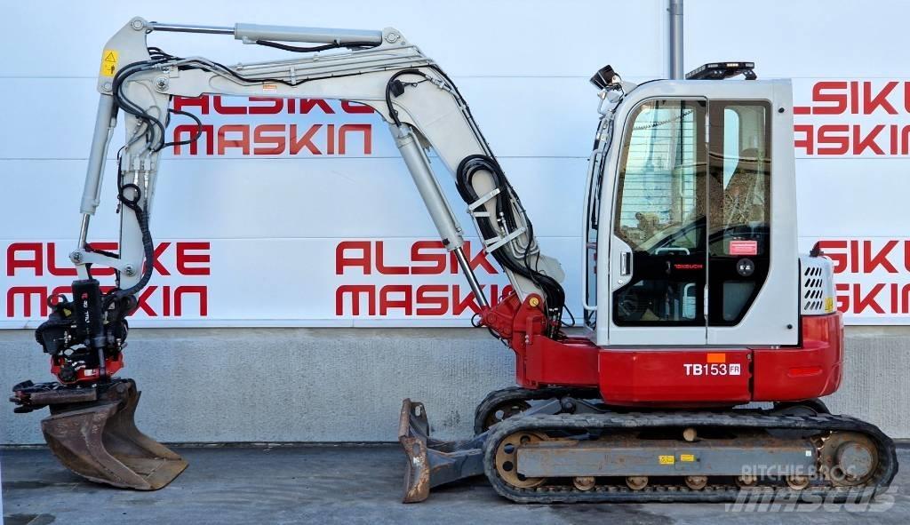 Takeuchi TB 153 FR 小型挖掘机