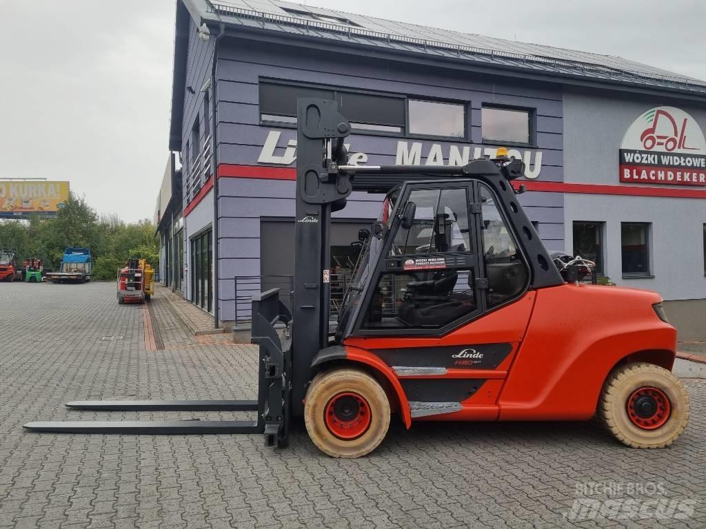 Linde H80T-03/1100 天然气叉车