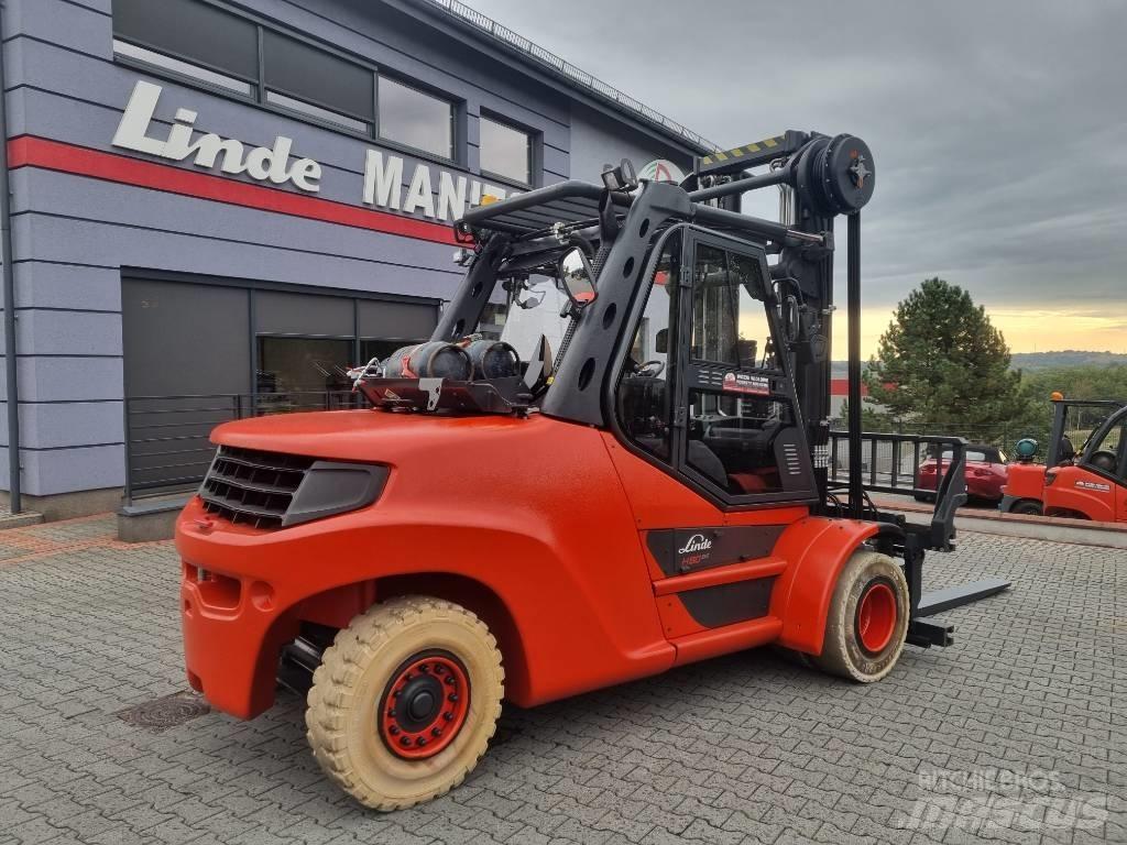 Linde H80T-03/1100 天然气叉车