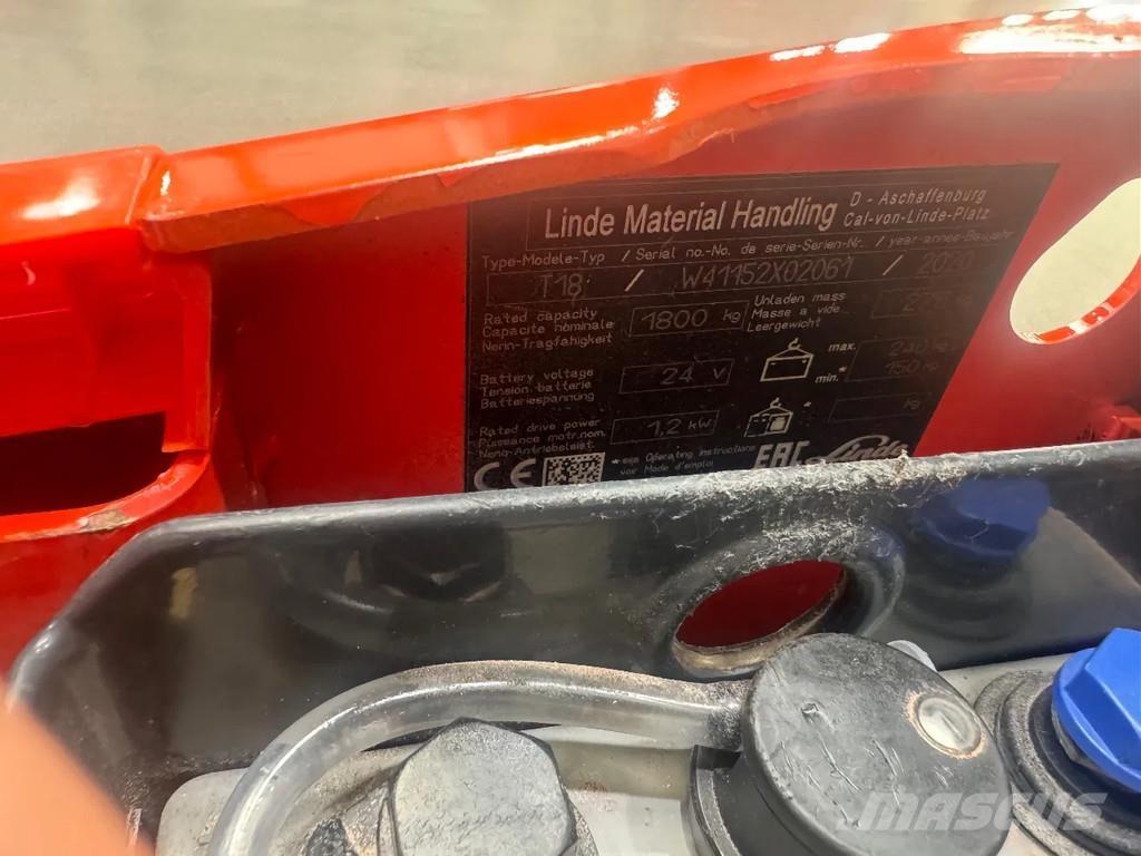 Linde T 18 手摇升降机