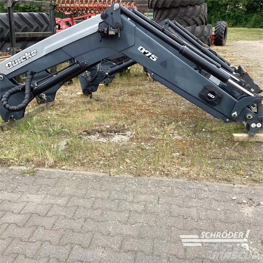 Ålö QUICKE Q75 前装载和挖掘机