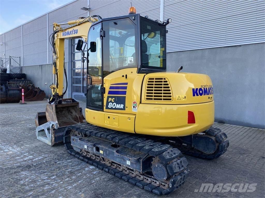 Komatsu PC80MR-5EO 轮式挖掘机