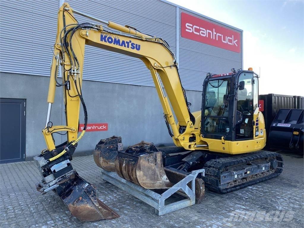 Komatsu PC80MR-5EO 轮式挖掘机