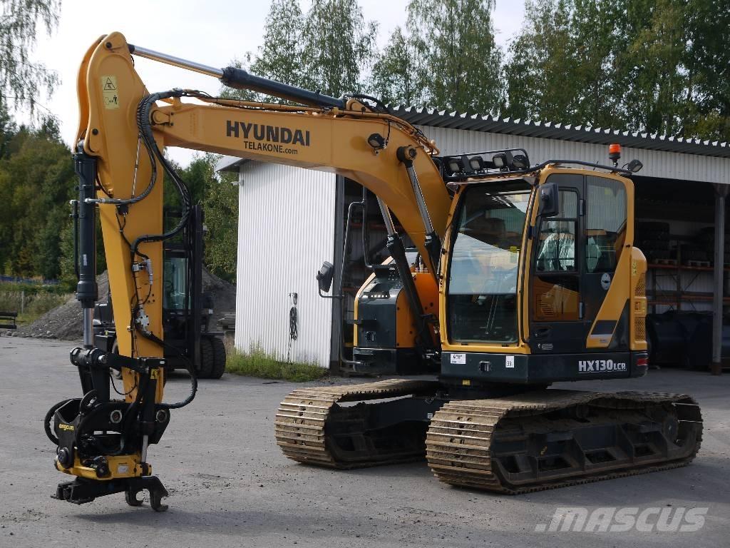 Hyundai HX 130 LCR 履带挖掘机