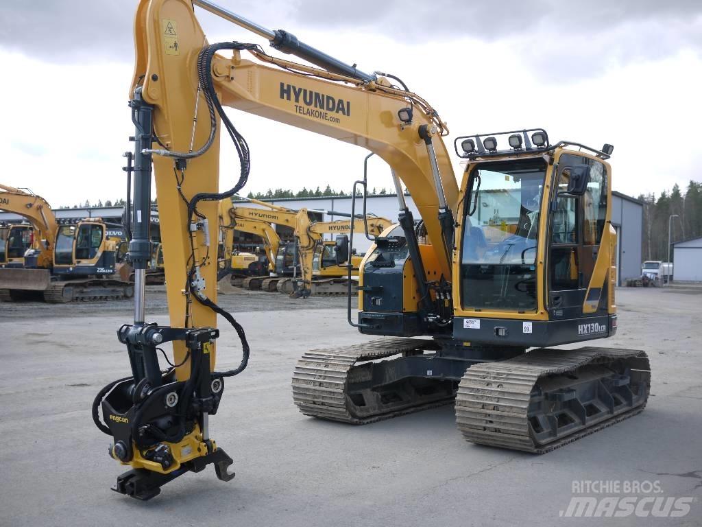 Hyundai HX 130 LCR 履带挖掘机