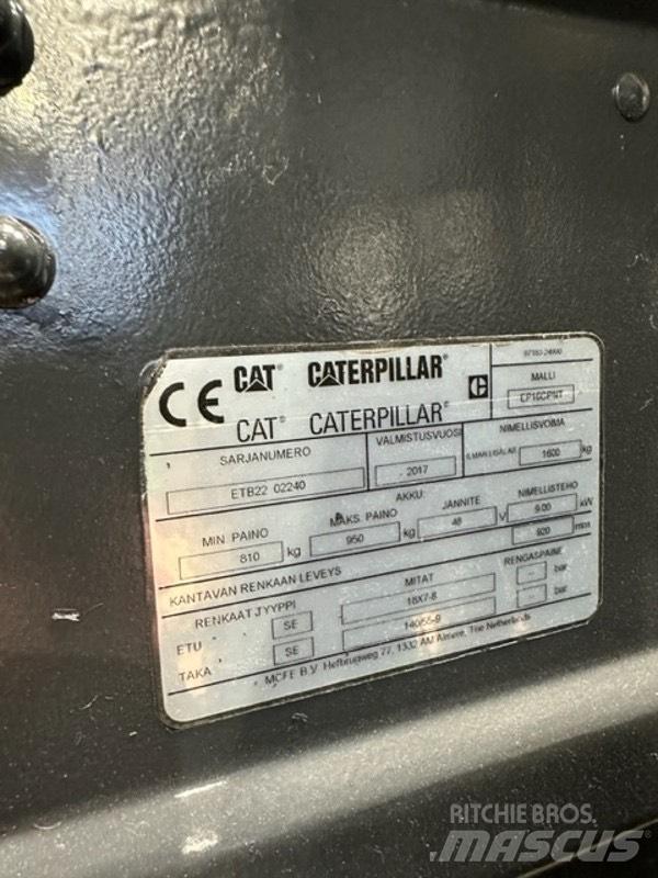CAT EP 16 CPNT 电动叉车