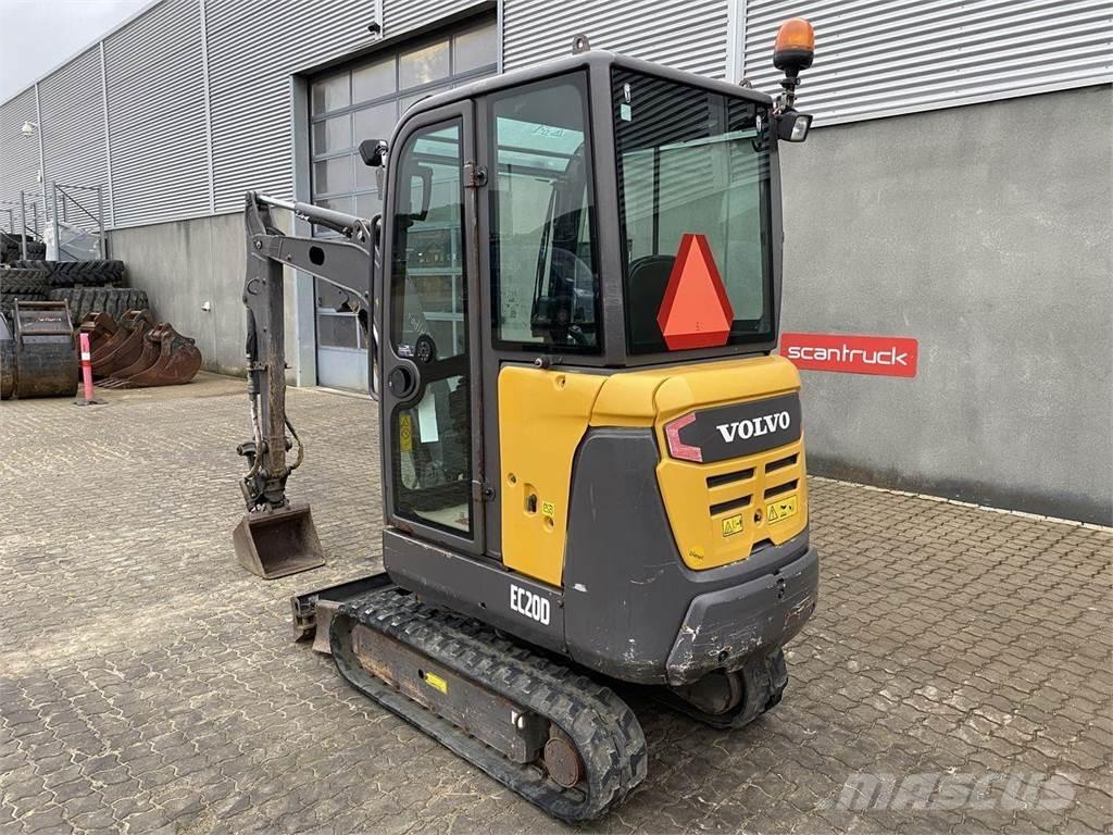 Volvo EC20D 轮式挖掘机