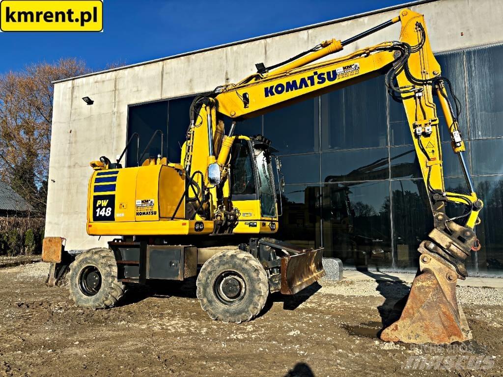 Komatsu PW 148 轮式挖掘机