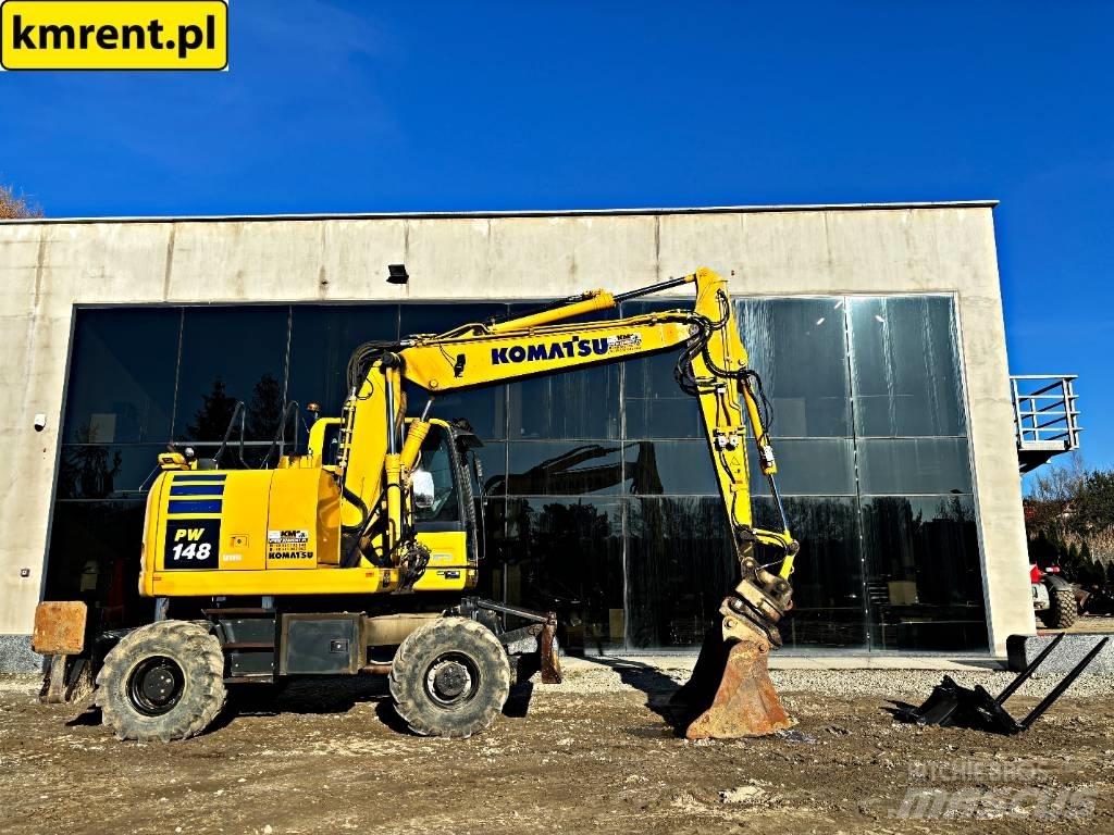 Komatsu PW 148 轮式挖掘机