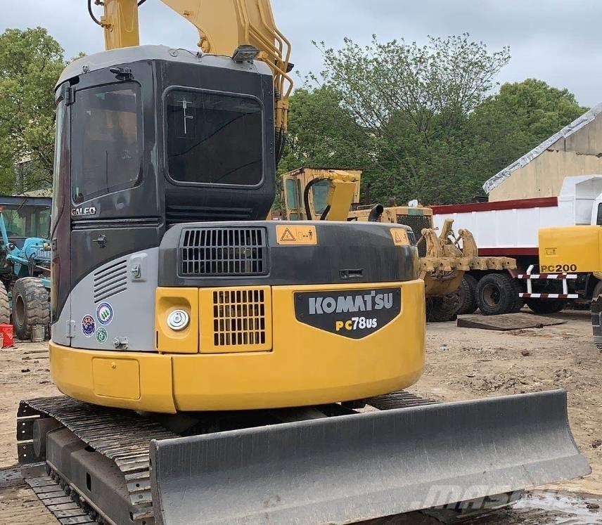 Komatsu pc78us 中型挖掘机