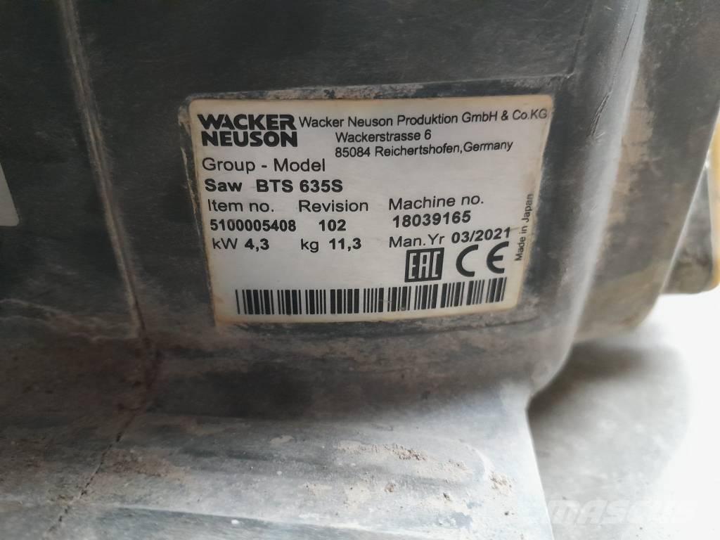 Wacker Neuson BFS635 岩石和混凝土锯