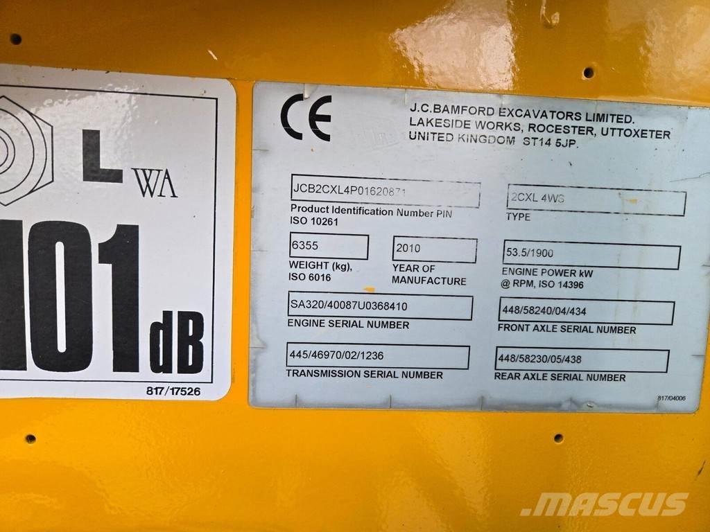 JCB 2CX 轮式装载机