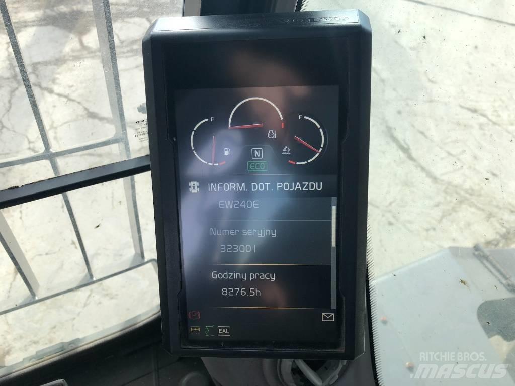 Volvo EW240EMH 工业挖掘机