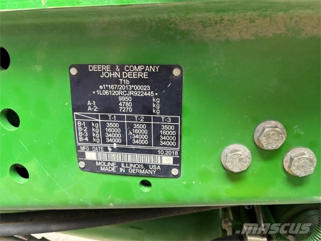John Deere 6120R 拖拉机/农用车