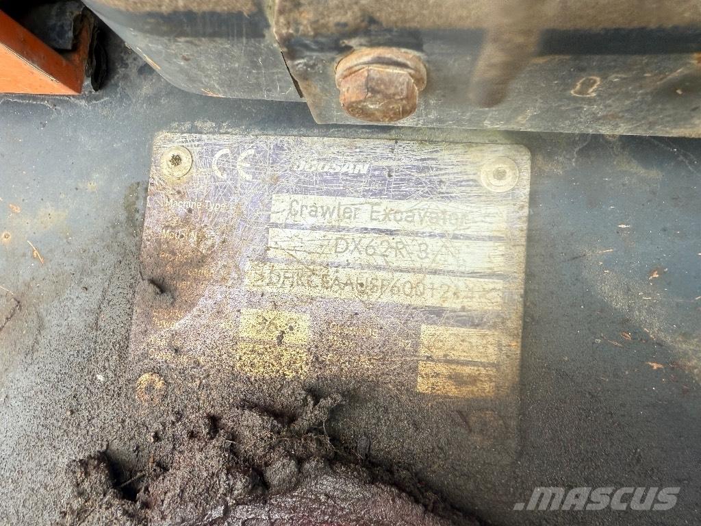 Doosan DX 62 R-3 小型挖掘机