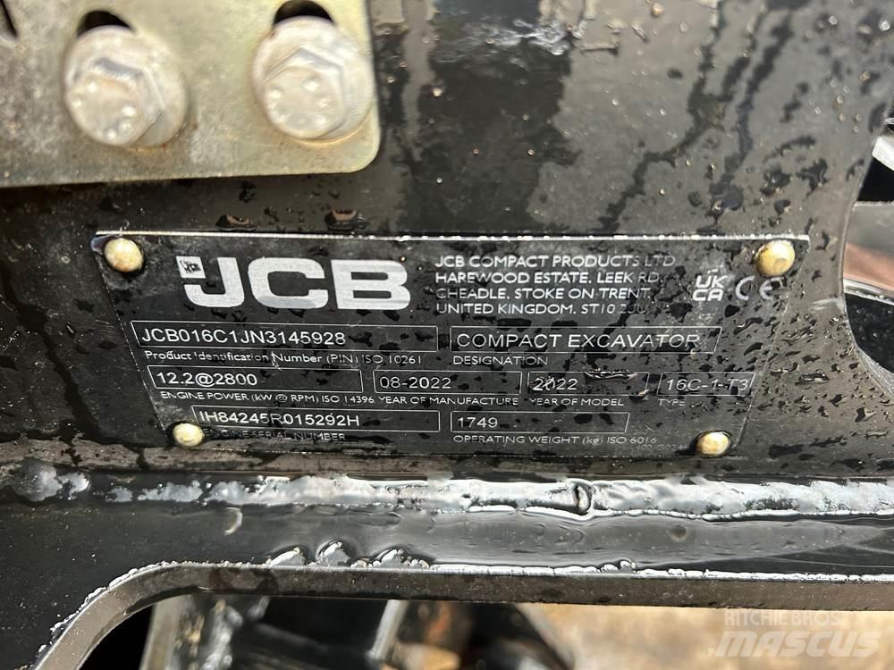 JCB 16C-1 小型挖掘机
