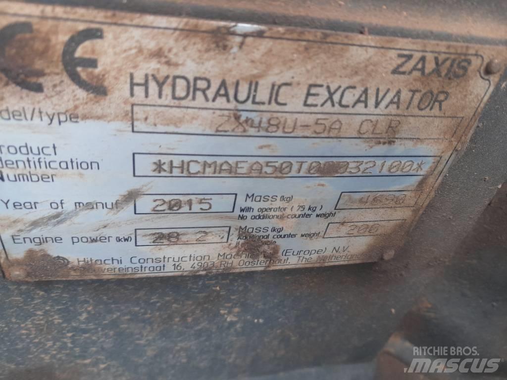 Hitachi ZX 40 小型挖掘机