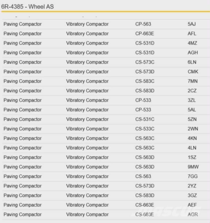 CAT CS 563 	6R4385 轴