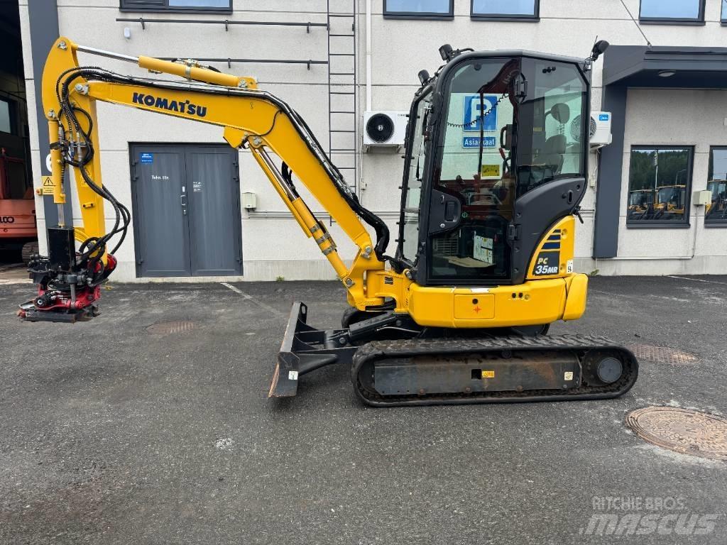 Komatsu PC 35 MR-5 小型挖掘机
