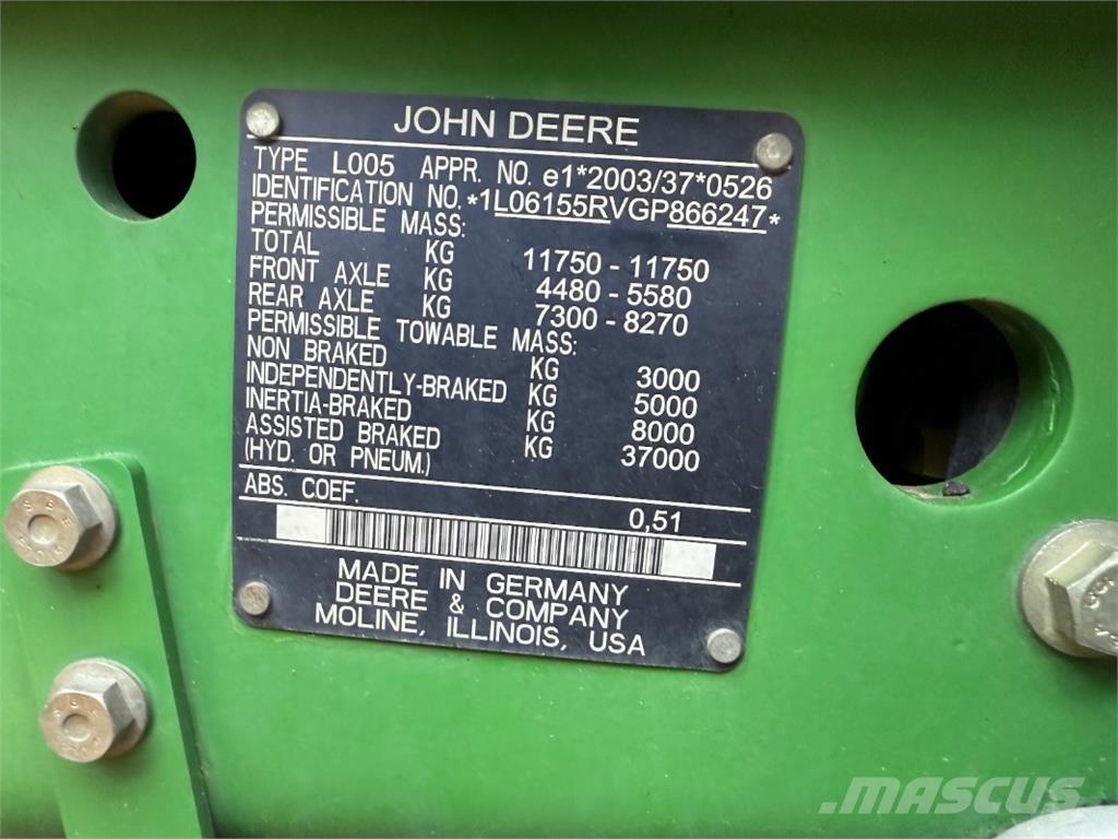John Deere 6155R 农业机械-其他