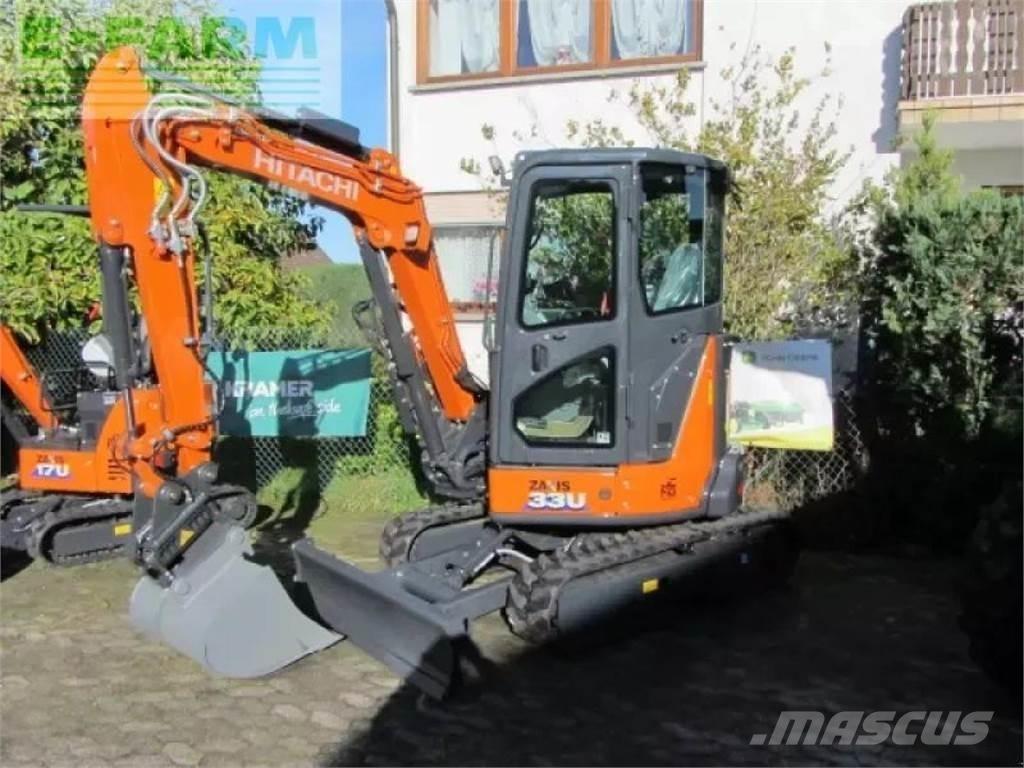 Hitachi zx 33 u-6 轮式挖掘机