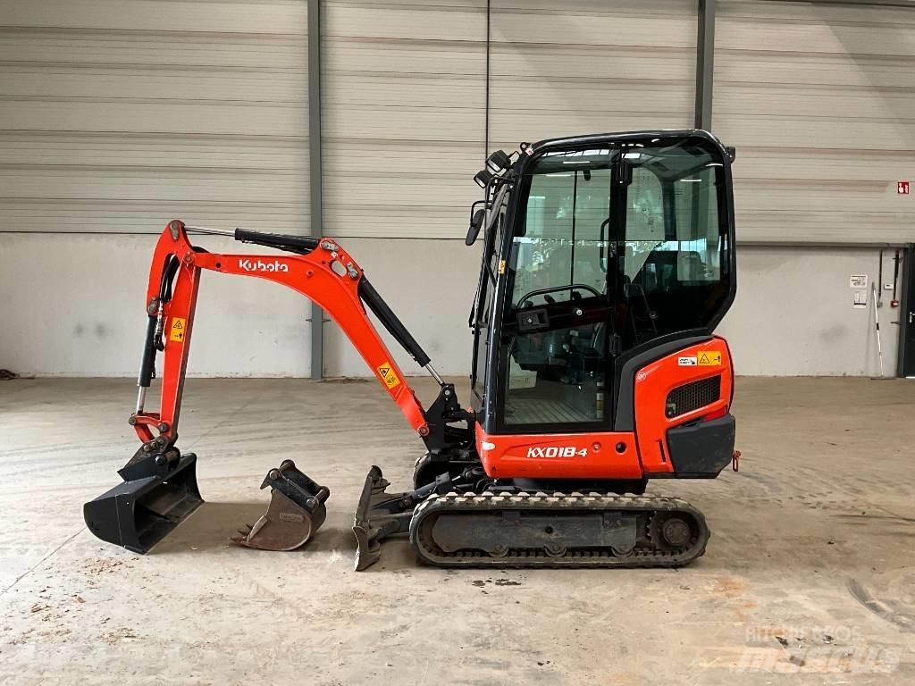 Kubota KX 018-4 小型挖掘机